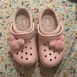 Pink Disney Crocs